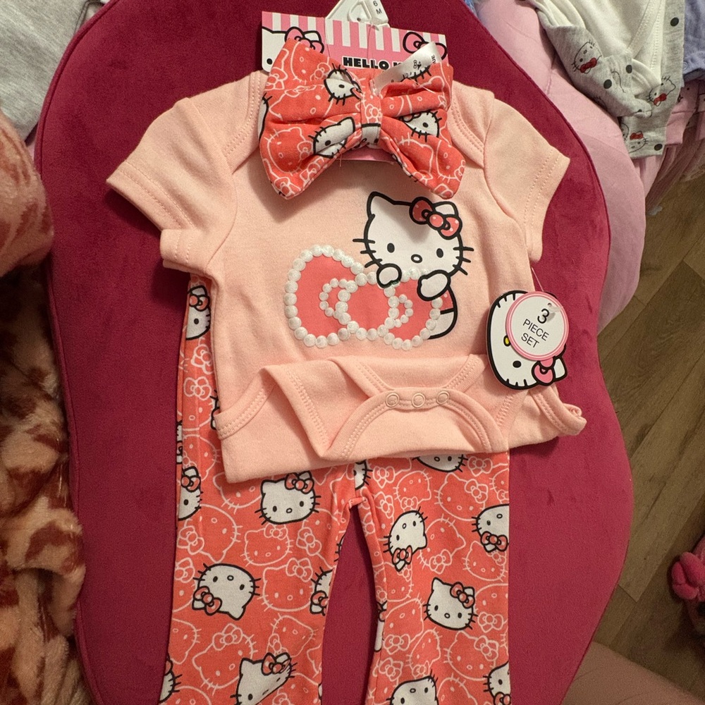 Hello Kitty Coral Set